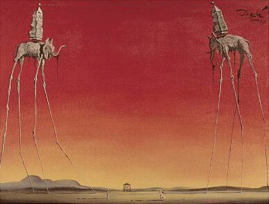 elephants-by-salvador-dali